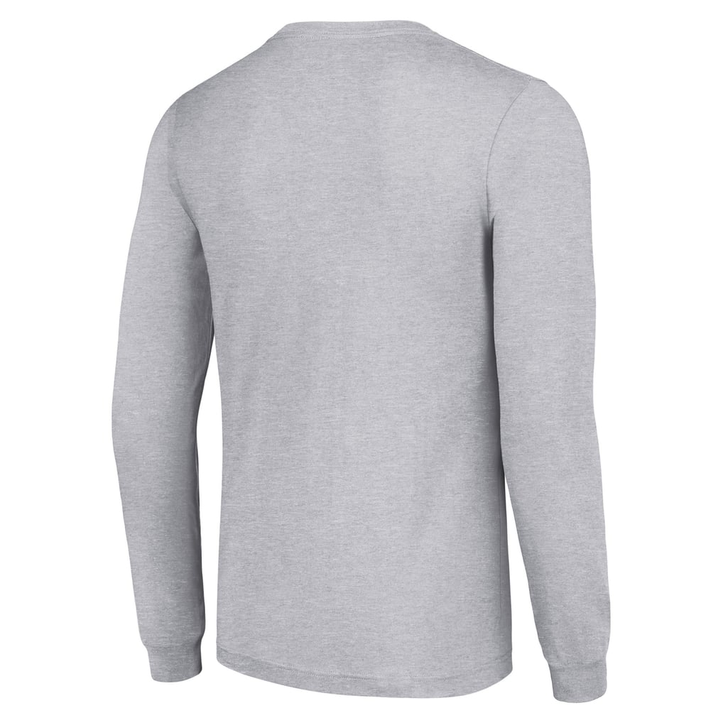 Miami Dolphins Starter Throwback Logo Long Sleeve T-Shirt - Heather Gray