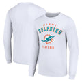 Miami Dolphins Starter Long Sleeve T-Shirt - White