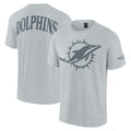 Miami Dolphins Fanatics Unisex Elements Iconic T-Shirt - Gray