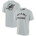 Miami Dolphins Fanatics Unisex Elements Super Soft Short Sleeve T-Shirt - Gray