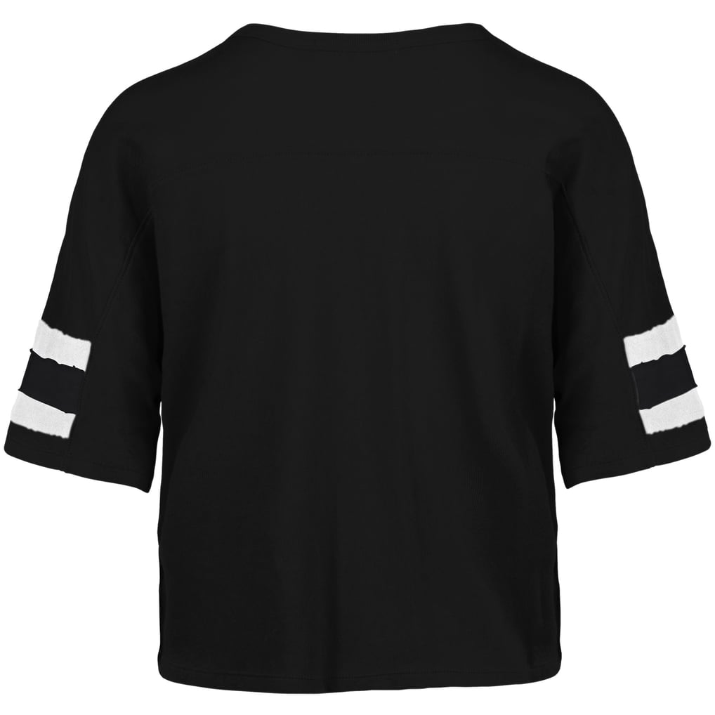 Miami Dolphins '47 Women's Premier Scout Cropped V-Neck T-Shirt - Black