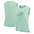 Miami Dolphins Fanatics Women's Studio Embrace Tank Top - Mint