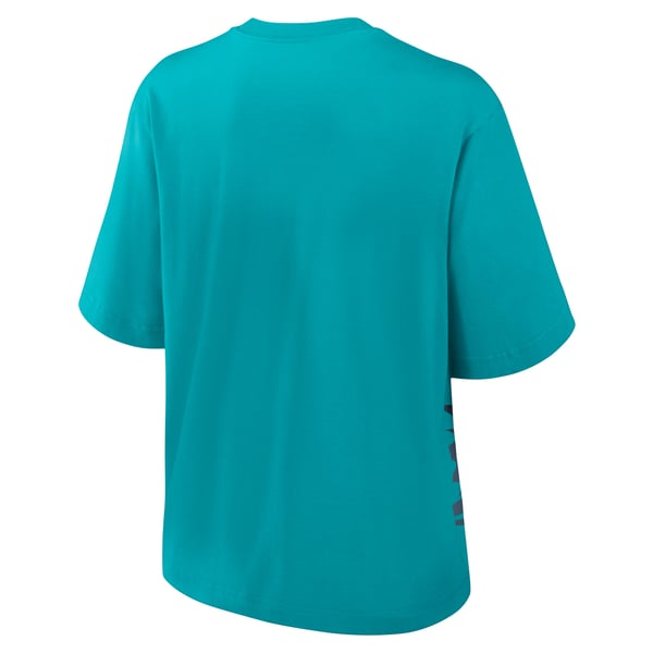 Miami Dolphins Nike Women's Boxy T-Shirt - Aqua