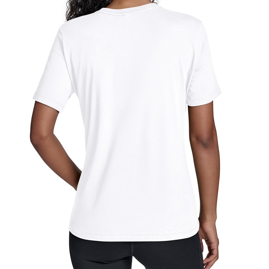 Miami Dolphins Starter Women's Throwback Arch Stripe T-Shirt - White