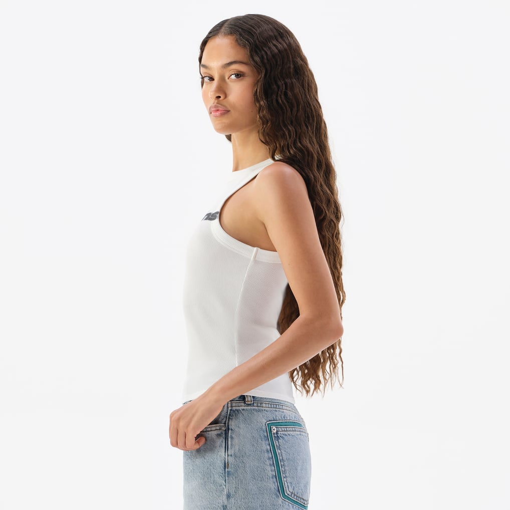 Miami Dolphins Off Season Women's Micro Rib Tank Top - White