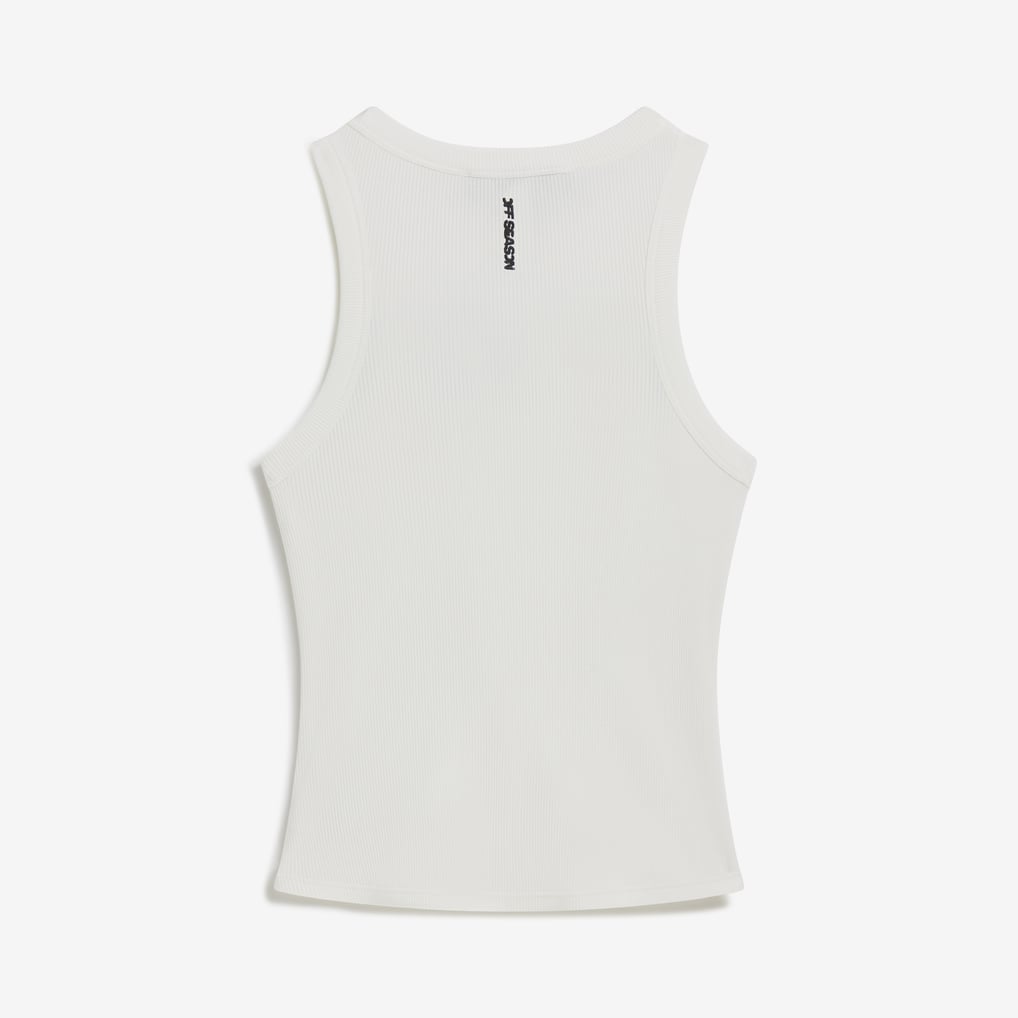 Miami Dolphins Off Season Women's Micro Rib Tank Top - White